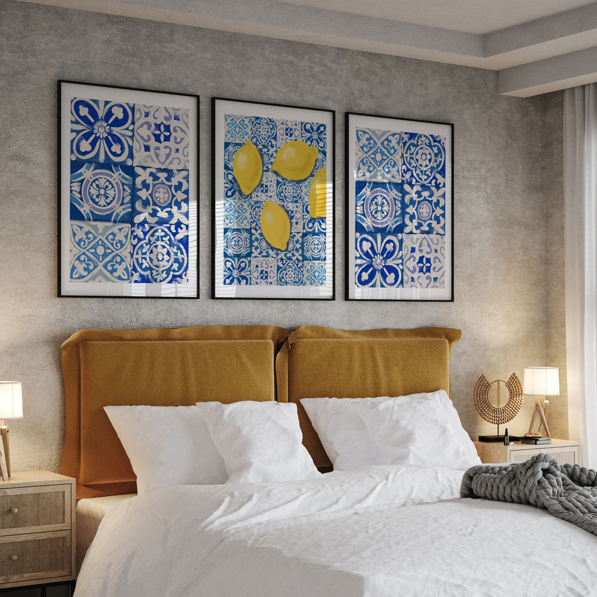 Blue Moroccan Style