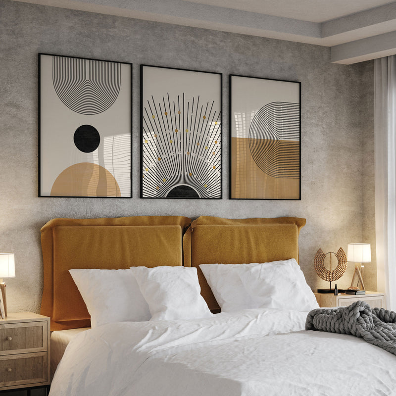 Boho Mid Century Bohemian Art