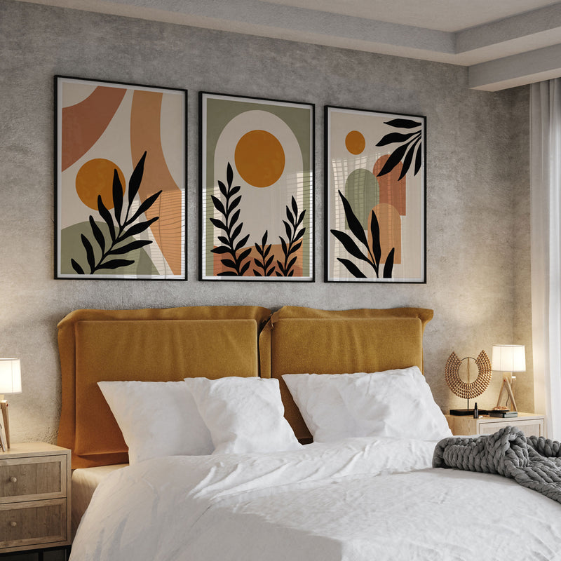 Botanical Leaves Minimalist Boho