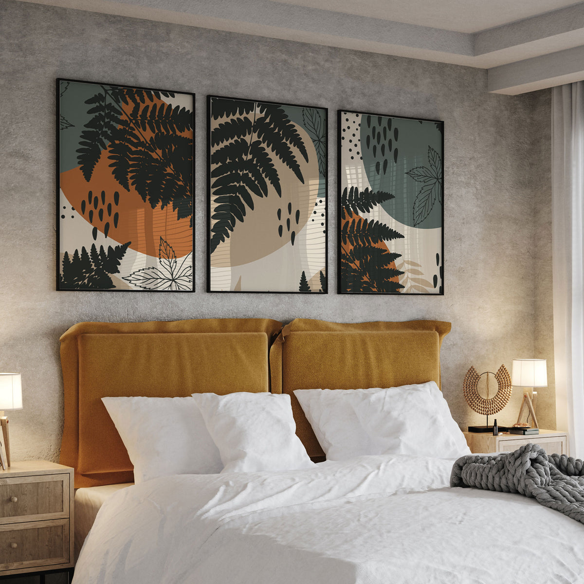 Botanical Wall Art Abstract Plant