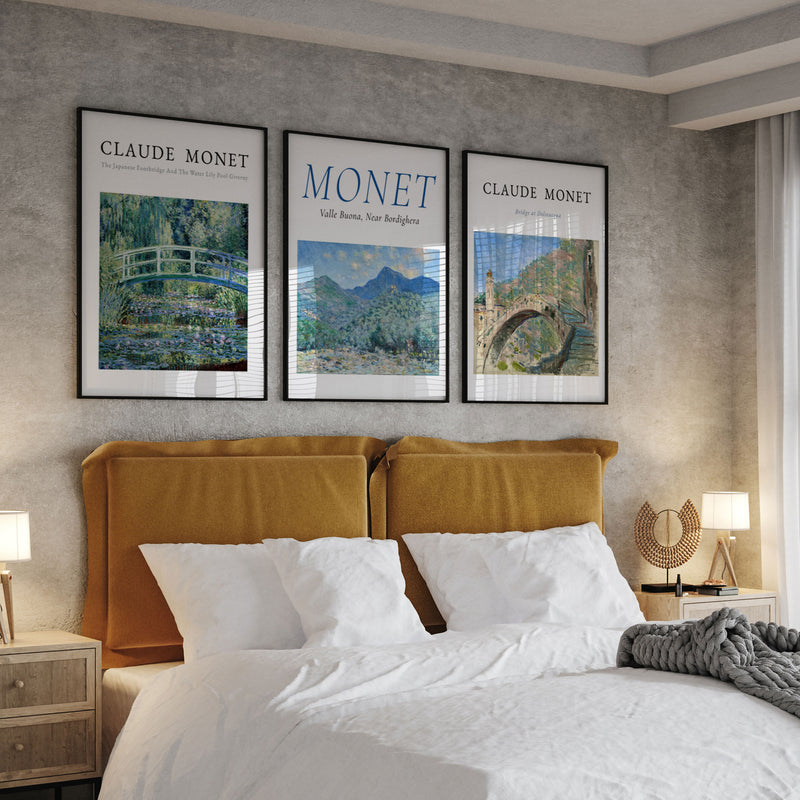 Claude Monet Exhibition Posters