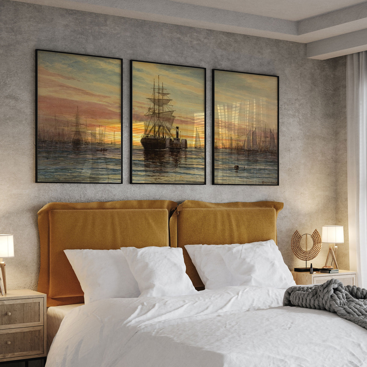 Harbor Scene