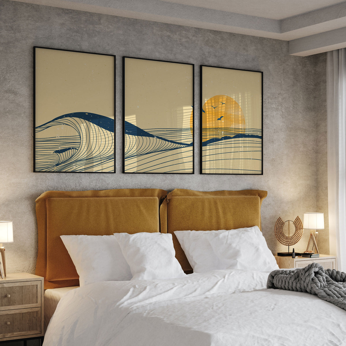 Ocean Wave Landscape