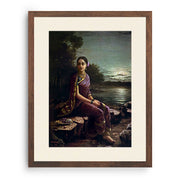 Radha In The Moonlight Raja Ravi Varma Paintings – image 1
