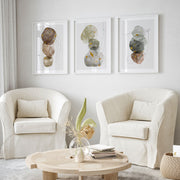 Abstract Geometry Watercolor Style Modern Art – image 4