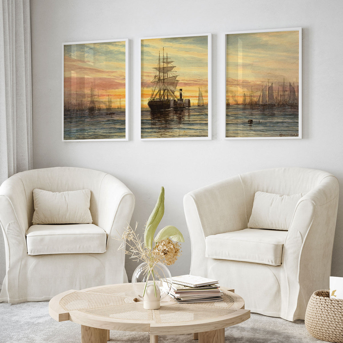 Harbor Scene