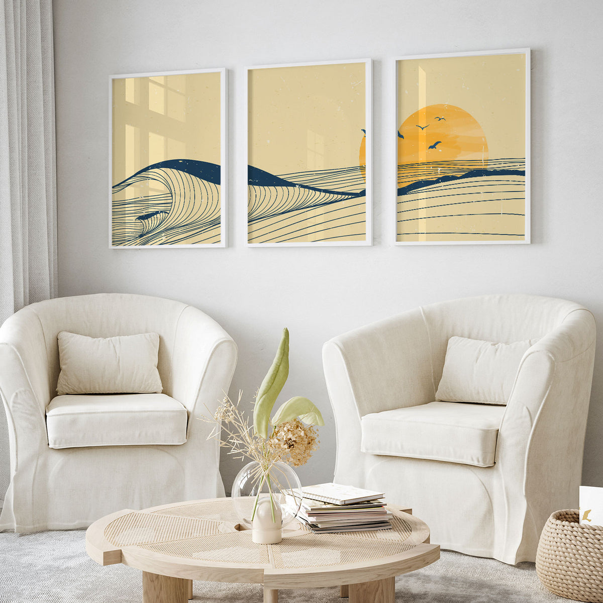 Ocean Wave Landscape
