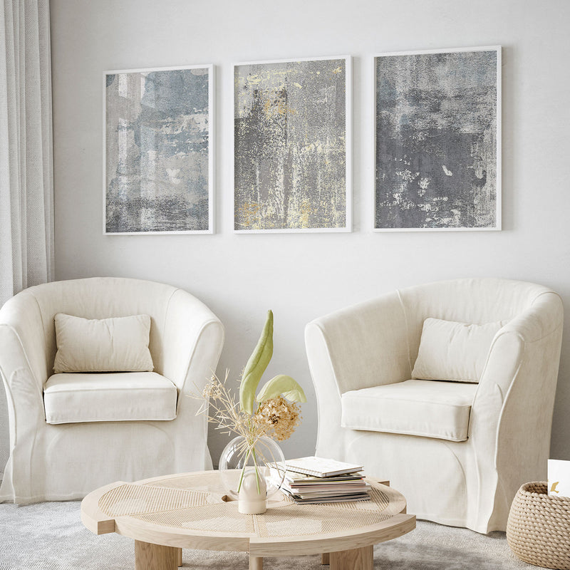 Set of 3 Abstract Neutral