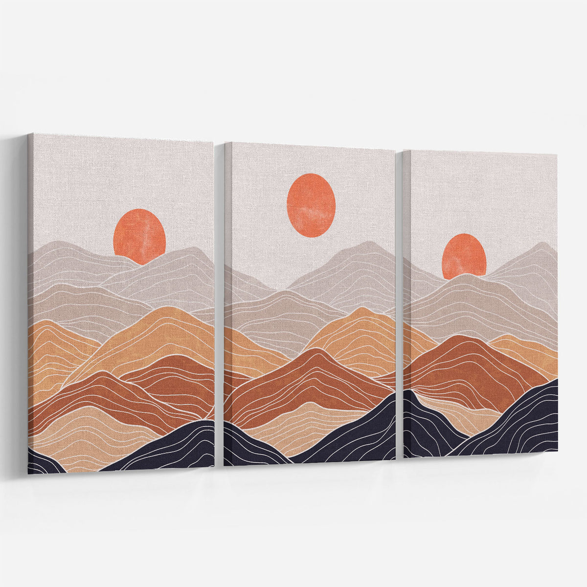 Aesthetic Modern Art Minimal Mountain