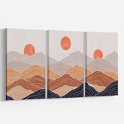 Aesthetic Modern Art Minimal Mountain – image 2