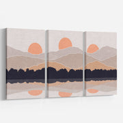 Aesthetic Modern Art Minimal Mountain II – image 2