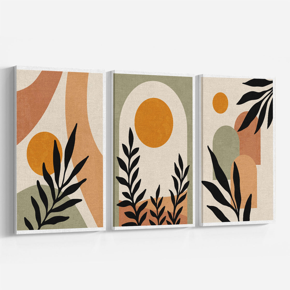 Botanical Leaves Minimalist Boho