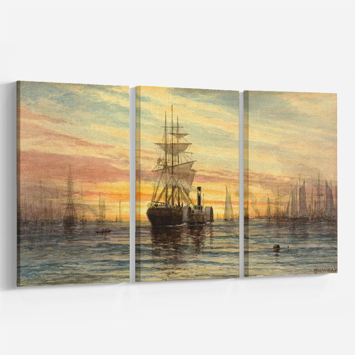 Harbor Scene