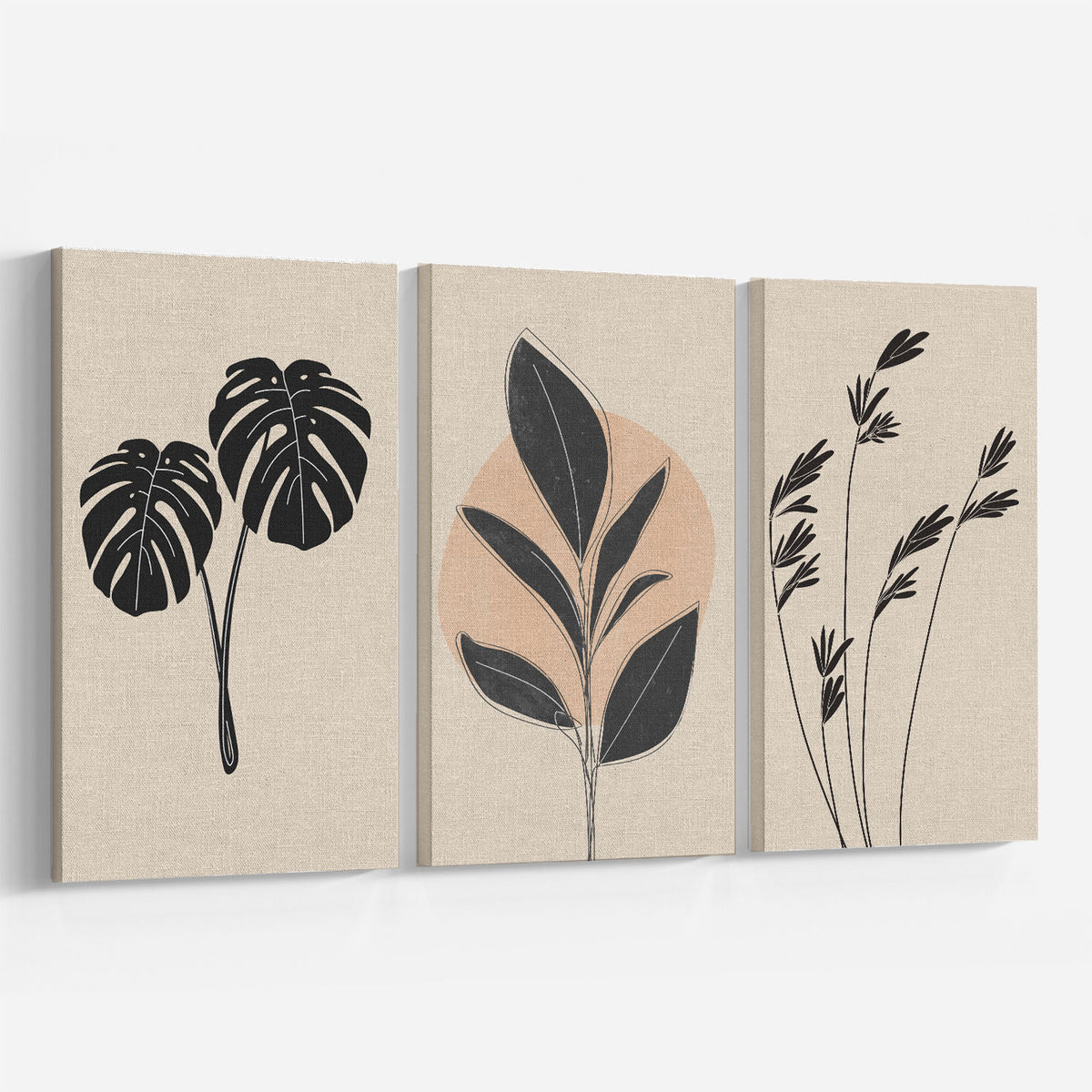 Minimal Neutral Color Leafs