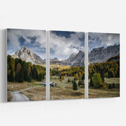 Mountain view, Set of 3, Set of Three Paintings – image 5