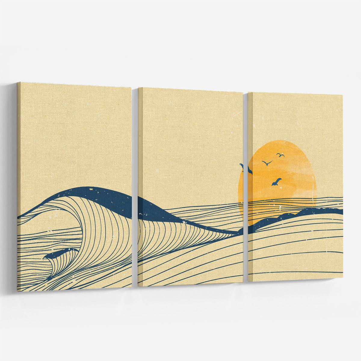 Ocean Wave Landscape