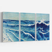 Ocean waves, Set of 3, Set of Three Paintings – image 5