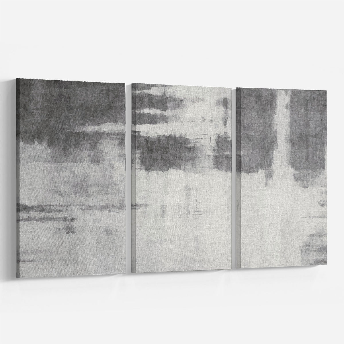 Set of 3 Abstract BW