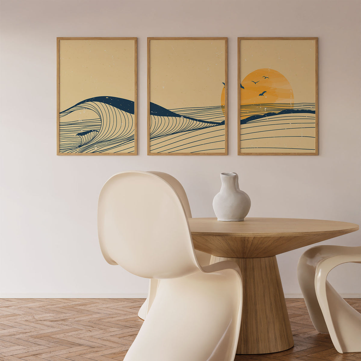 Ocean Wave Landscape
