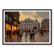 Avenue De l Opera Edouard Cortes Painting – image 1