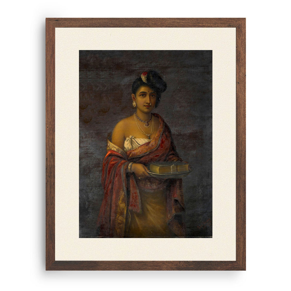 The Maharani of Travancore, Raja Ravi Varma Paintings