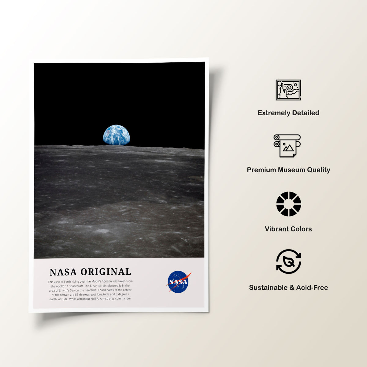 View Of Earth Nasa Art Posters