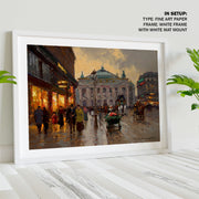 Avenue De l Opera Edouard Cortes Painting – image 2