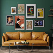 Art Nouveau Set of 8, Vintage Wall Art, Gallery Wall Sets – image 1