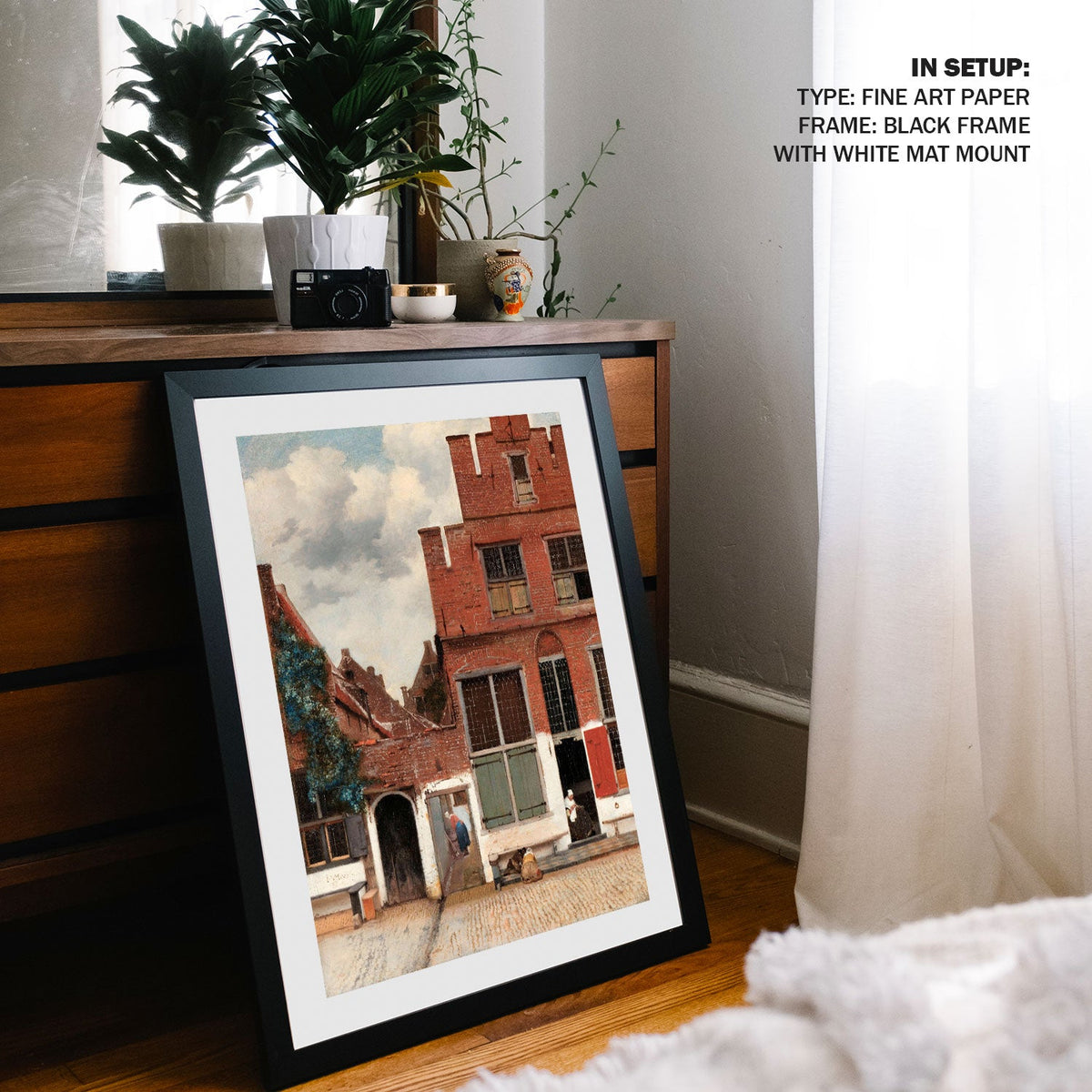 The little street, Johannes Vermeer Painting