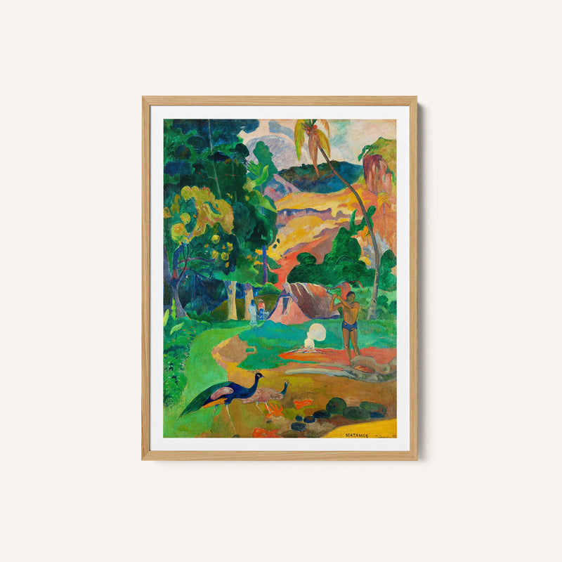 Death Landscape (Landscape with Peacocks)