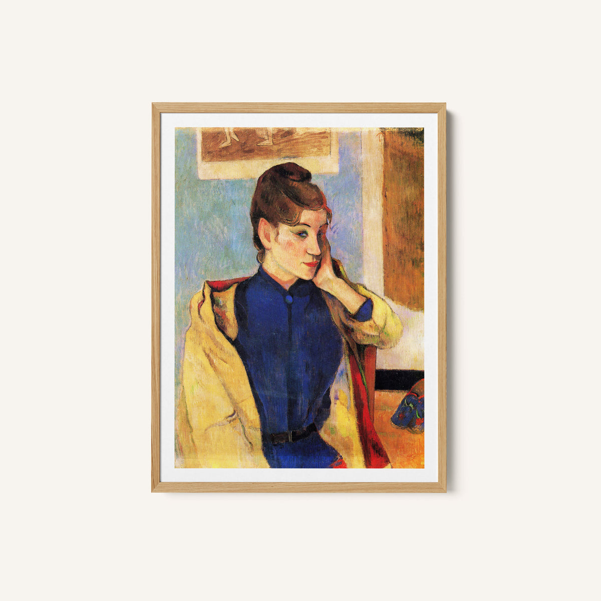 Portrait of Madame Schuffenecker” (1889)