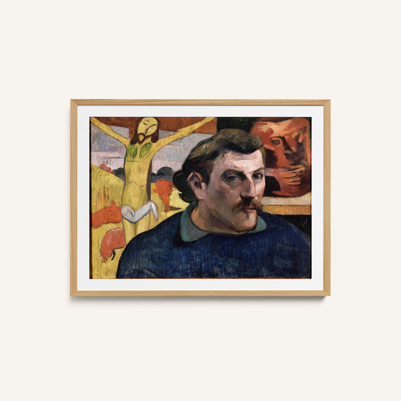 Self-Portrait with the Yellow Christ