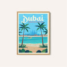 Dubai Travel Poster Print