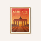 Germany Travel Poster Print