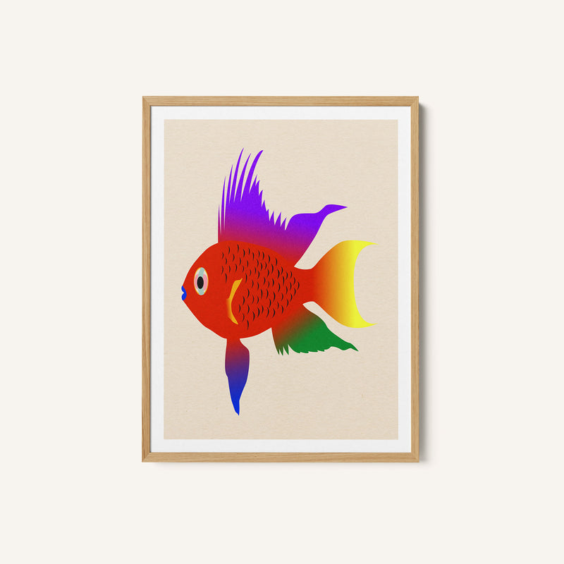 Light-Colored Cichlid