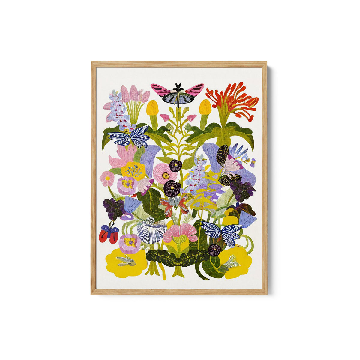 Abstract Autumn Floral