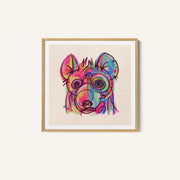 Abstract Faces - Hyena – image 1
