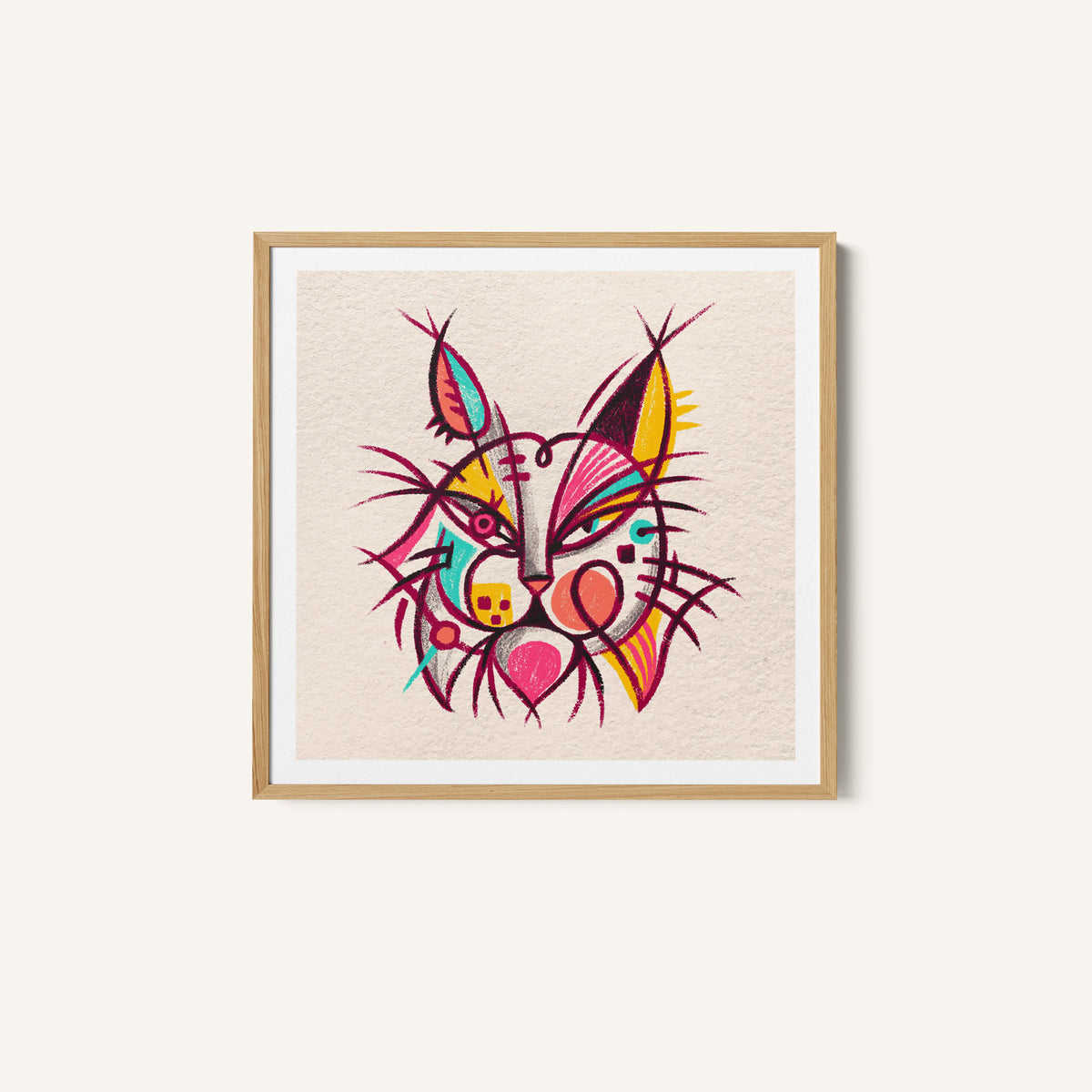 Abstract Faces - Lynx