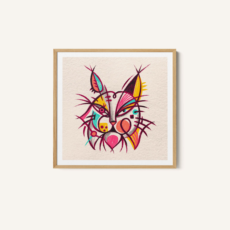 Abstract Faces - Lynx