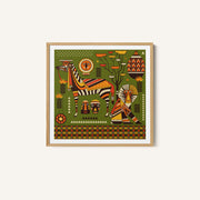 Africa - Zebra and Mandrill – image 1