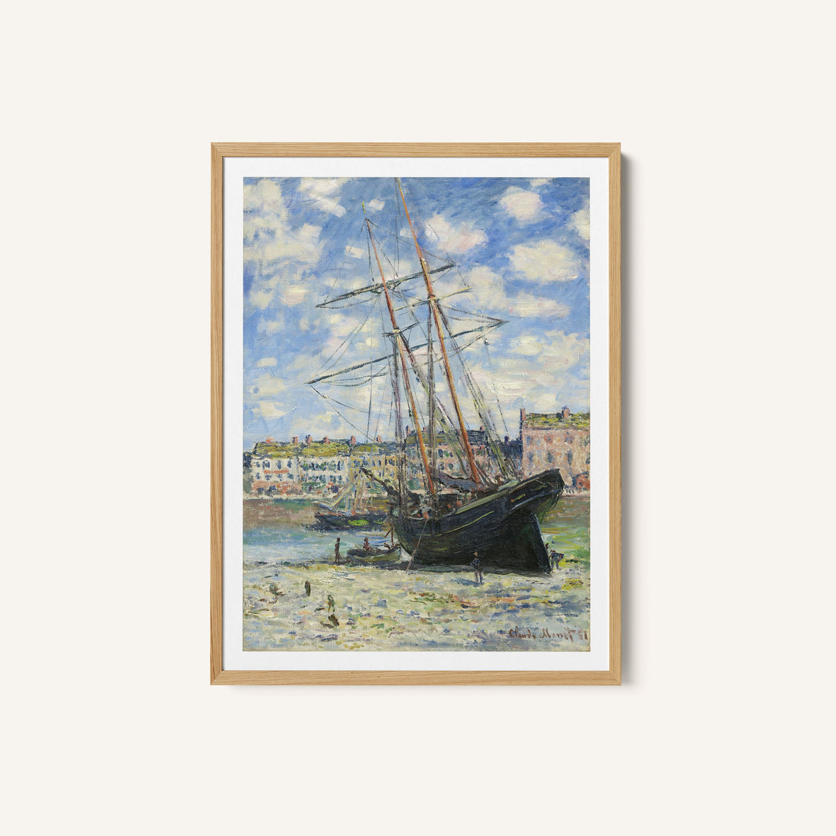 Boat at Low Tide (1881)