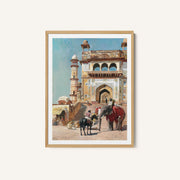 Before the Great Jami Masjid Mosque, Mathura, India – image 1