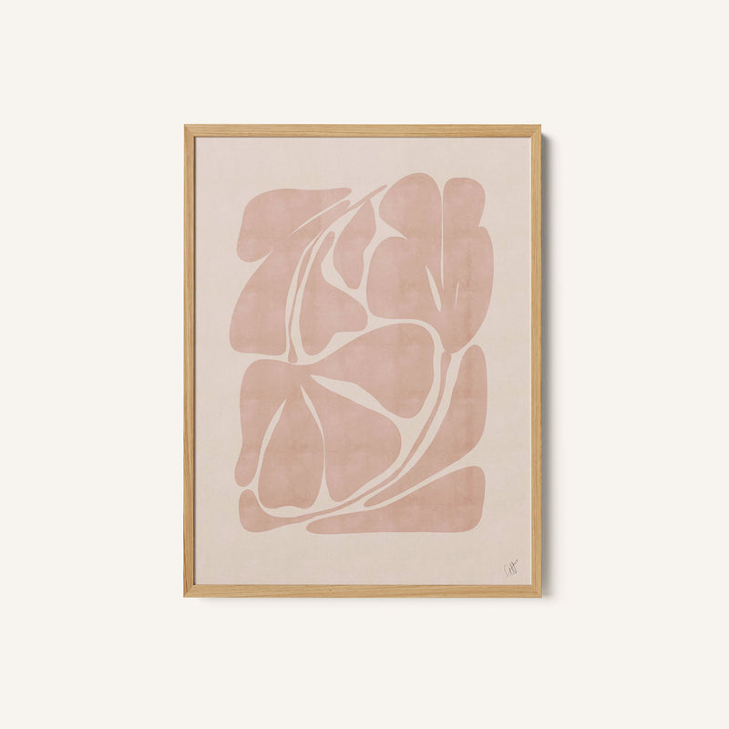 Beige Abstract Shapes