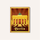 Berlin Travel Poster Print