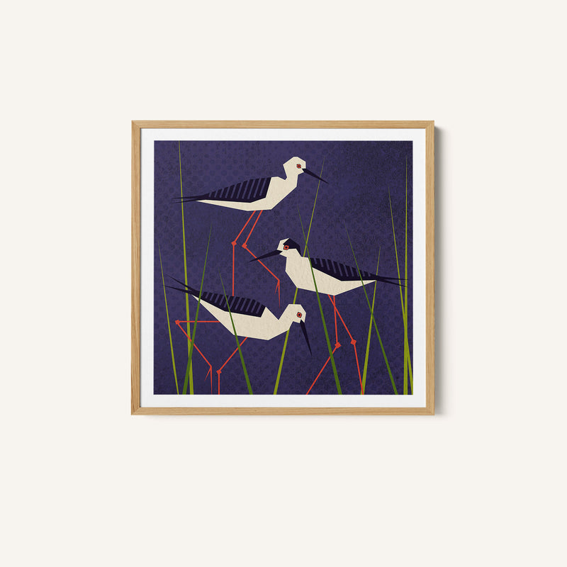 Bird Series - Geometry Stilt