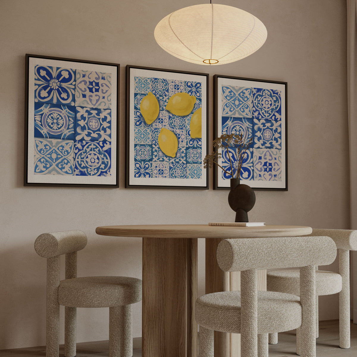 Blue Moroccan Style