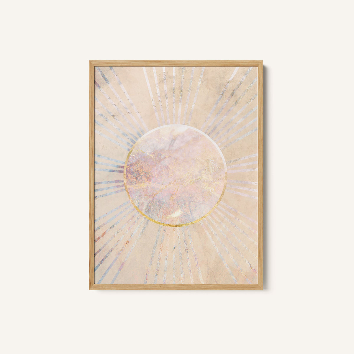 Boho Sun Rays: Buy Minimalist Abstract & Neutral Art Prints Online in ...