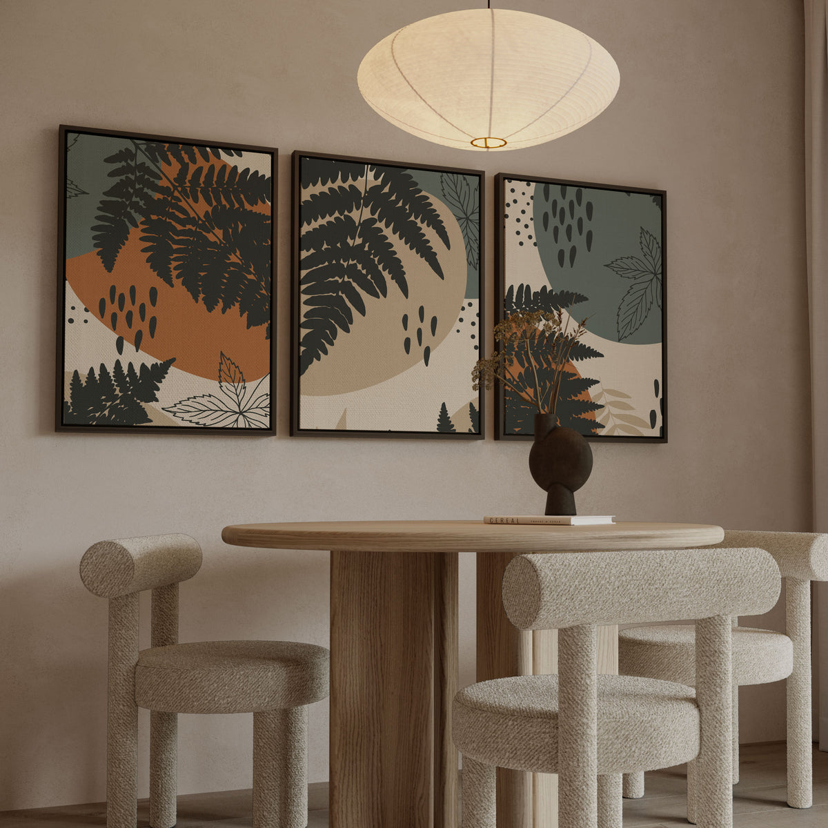 Botanical Wall Art Abstract Plant