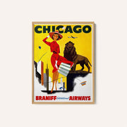 Braniff Travel Poster Print – image 1