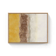 Coastal Landscape with Beach and Sea in Earth Tones – image 2